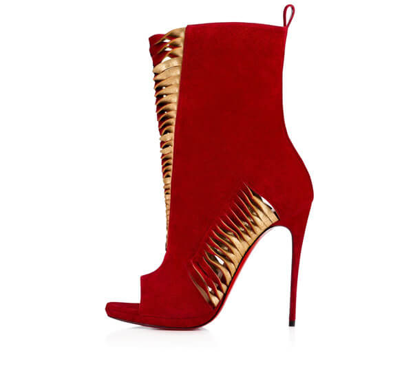 日本未入荷 クリスチャン ルブタンスーパーコピー Christian Louboutin 2016新作 魅惑的なカーマイン Miss Circusブーツ